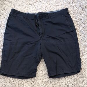 J. Crew Dark Blue Flat Front Shorts